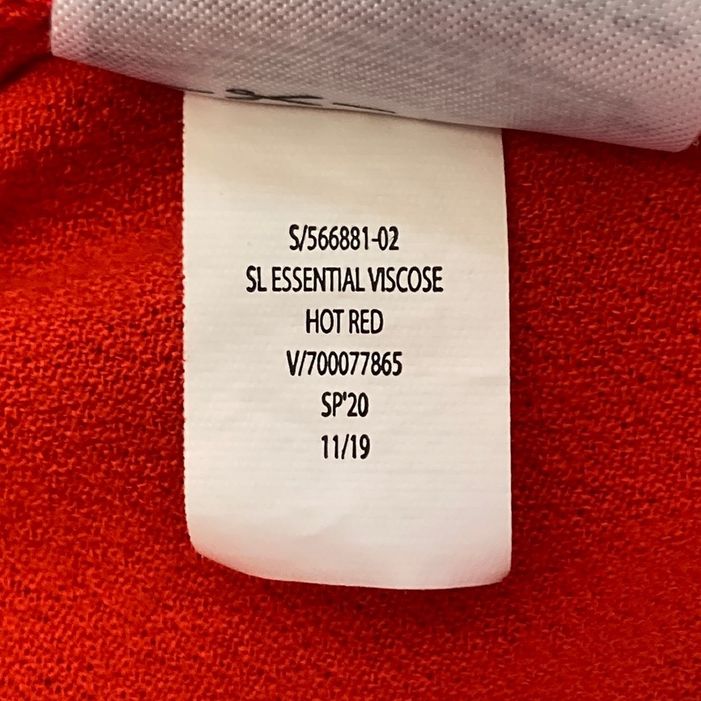 Banana Republic Vibrant Red Blouse Women’s Medium - Picture 5 of 7